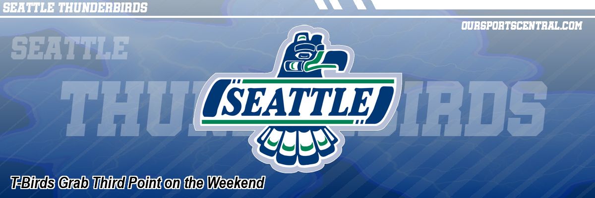 T-Birds Grab Third Point on the Weekend