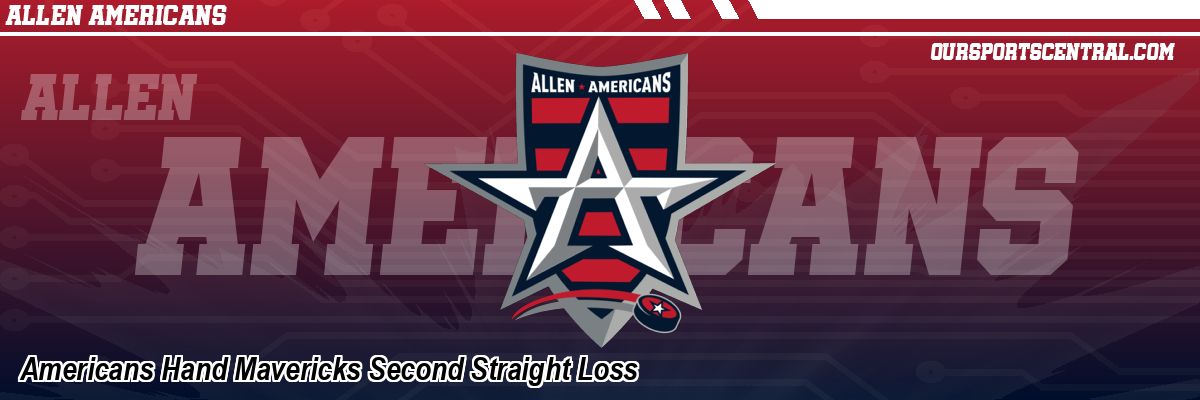 Americans Hand Mavericks Second Straight Loss