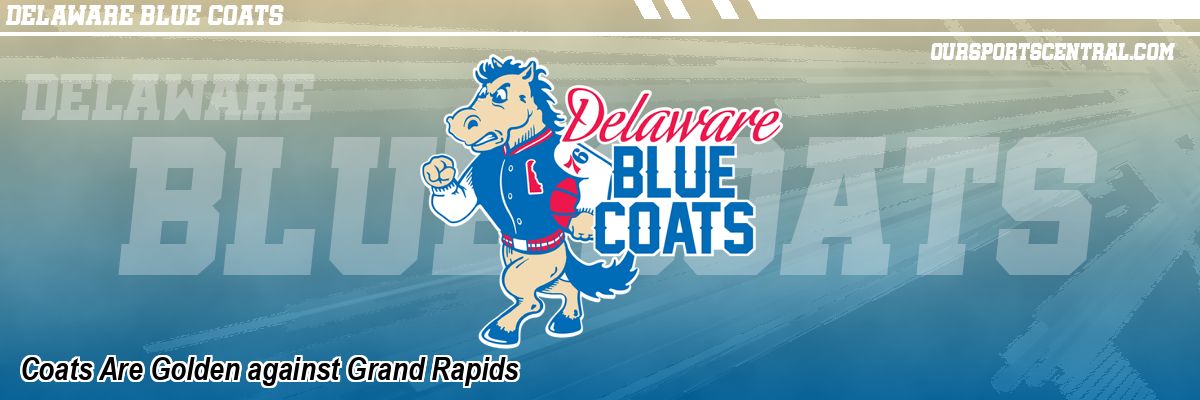 Coats Are Golden against Grand Rapids