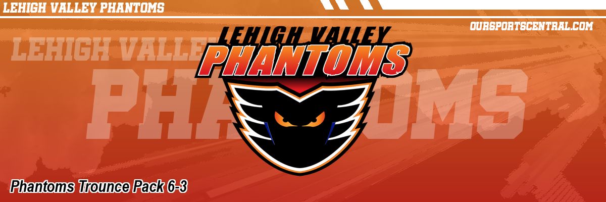 Phantoms Trounce Pack 6-3