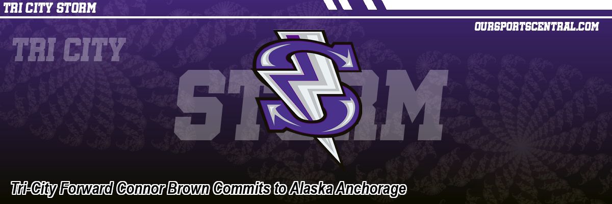 Tri-City Forward Connor Brown Commits to Alaska Anchorage