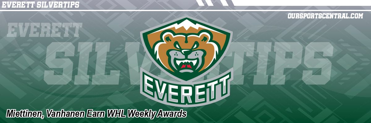 Miettinen, Vanhanen Earn WHL Weekly Awards