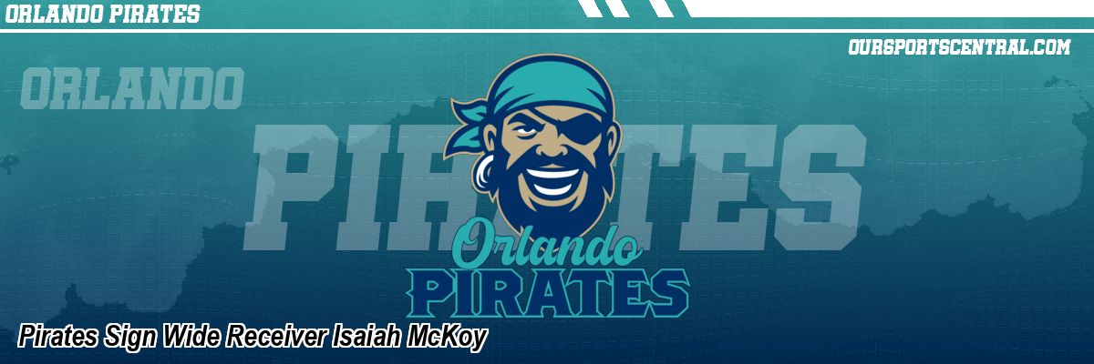 Pirates Sign Wide Receiver Isaiah McKoy