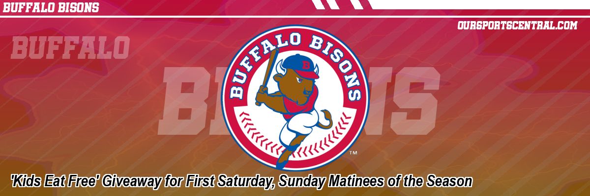 'Kids Eat Free' Giveaway for First Saturday, Sunday Matinees of the Season