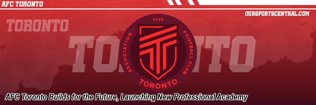 AFC Toronto Builds for the Future, Launching New Professional Academy