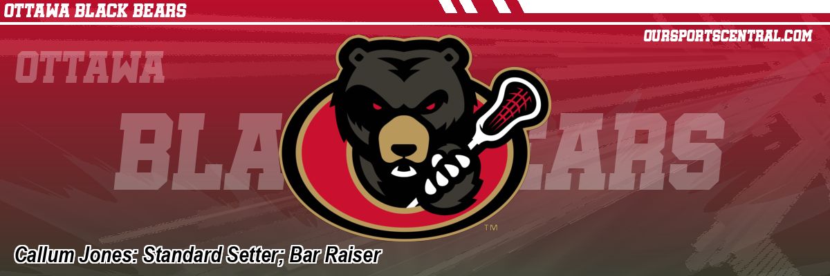 Callum Jones: Standard Setter; Bar Raiser