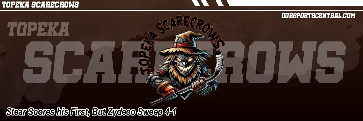 Stear Scores his First, But Zydeco Sweep 4-1