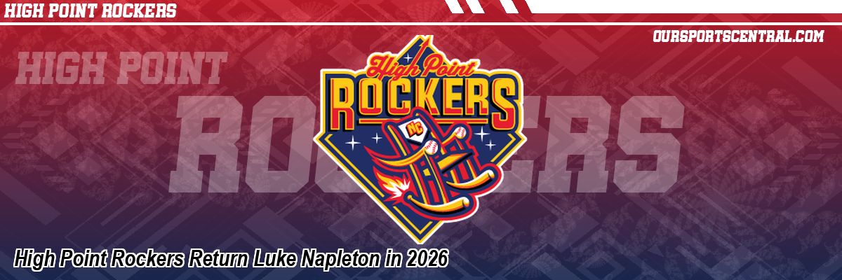 High Point Rockers Return Luke Napleton in 2026