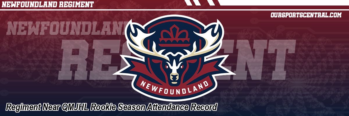 Regiment Near QMJHL Rookie Season Attendance Record