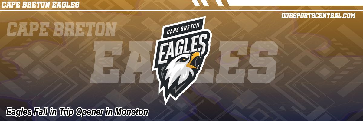 Eagles Fall in Trip Opener in Moncton