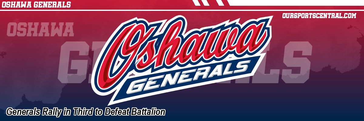 Generals Rally in Third to Defeat Battalion
