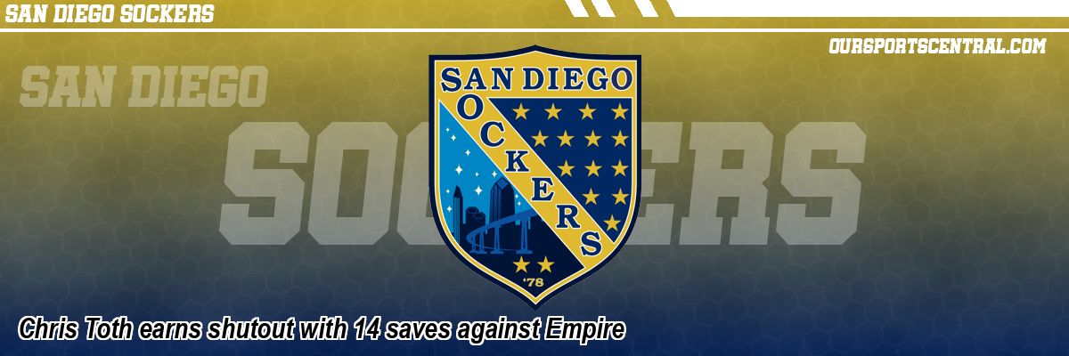 Chris Toth earns shutout with 14 saves against Empire