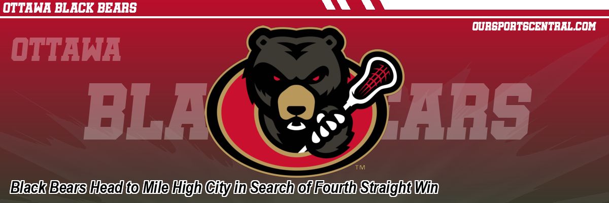 Black Bears Head to Mile High City in Search of Fourth Straight Win