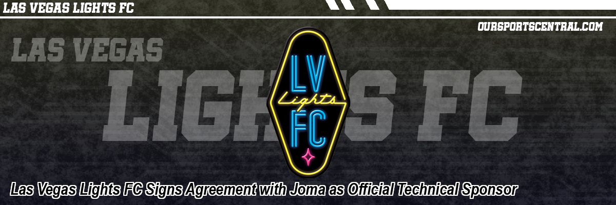 Las Vegas Lights FC Signs Agreement with Joma as Official Technical Sponsor