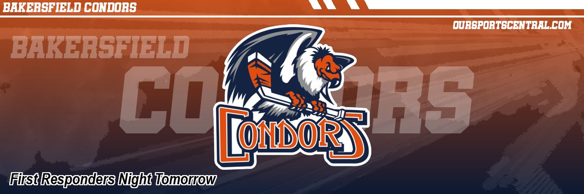 First Responders Night Tomorrow