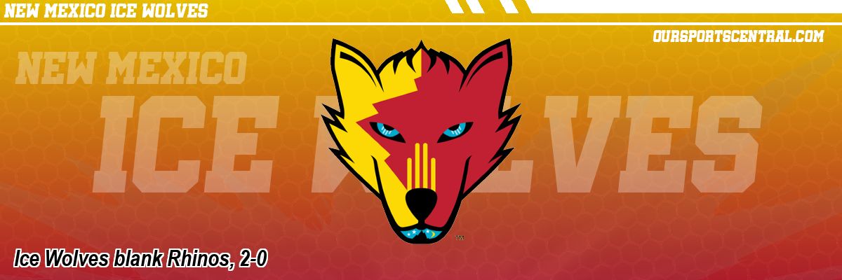 Ice Wolves blank Rhinos, 2-0