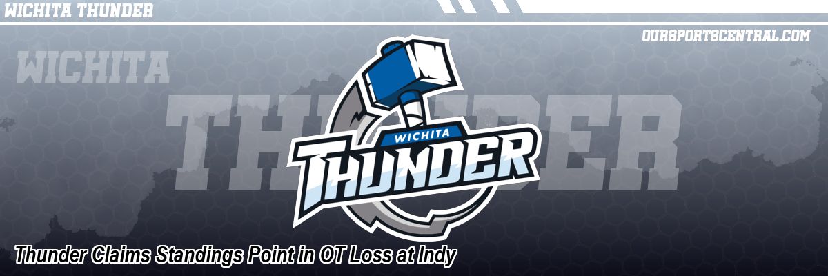 Thunder Claims Standings Point in OT Loss at Indy