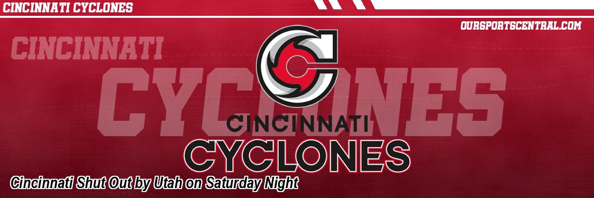 Cincinnati Shut Out by Utah on Saturday Night