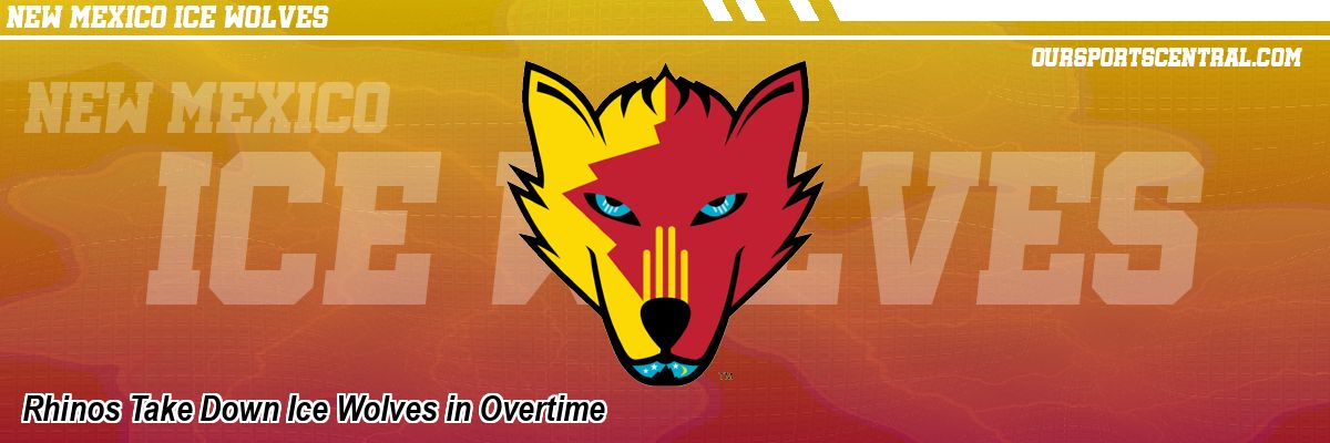 Rhinos Take Down Ice Wolves in Overtime