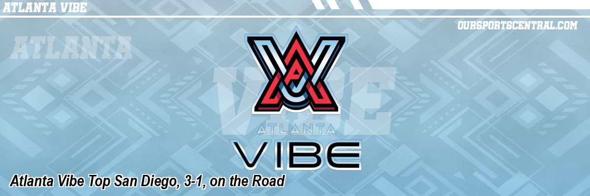 Atlanta Vibe Top San Diego, 3-1, on the Road