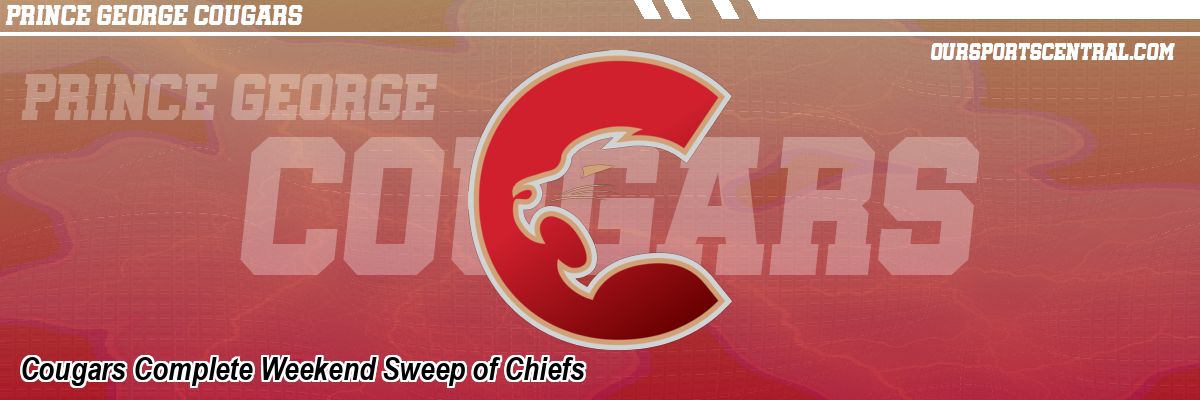 Cougars Complete Weekend Sweep of Chiefs