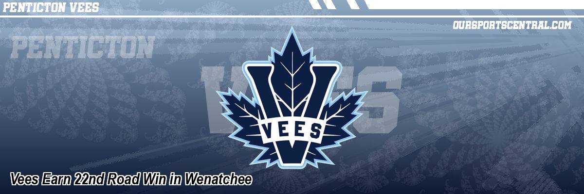 Vees Earn 22nd Road Win in Wenatchee