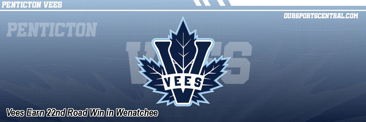 Vees Earn 22nd Road Win in Wenatchee