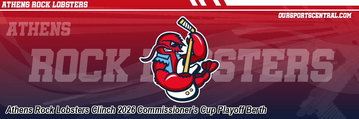 Athens Rock Lobsters Clinch 2026 Commissioner's Cup Playoff Berth