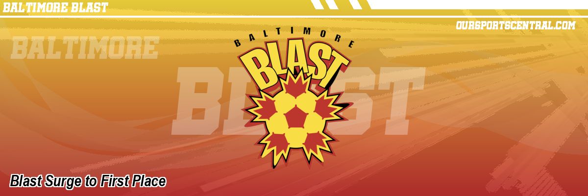 Blast Surge to First Place