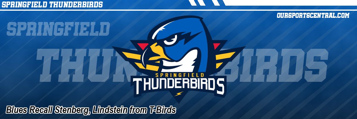 Blues Recall Stenberg, Lindstein from T-Birds