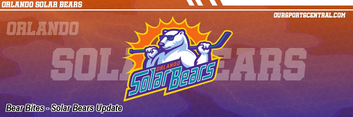 Bear Bites - Solar Bears Update