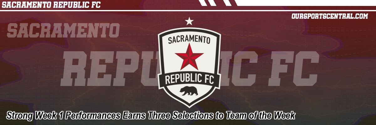 Strong Week 1 Performances Earns Three Selections to Team of the Week