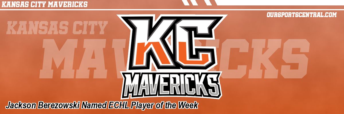 Jackson Berezowski Named ECHL Player of the Week