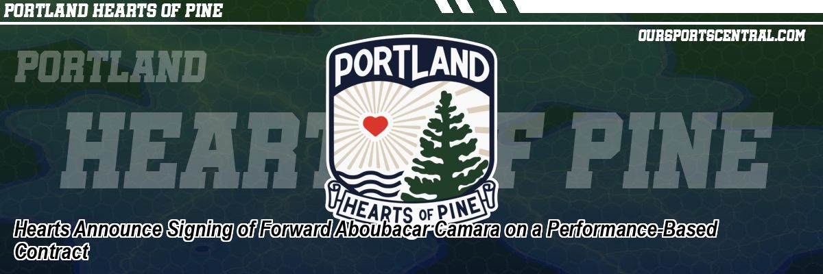 Hearts Announce Signing of Forward Aboubacar Camara on a Performance-Based Contract