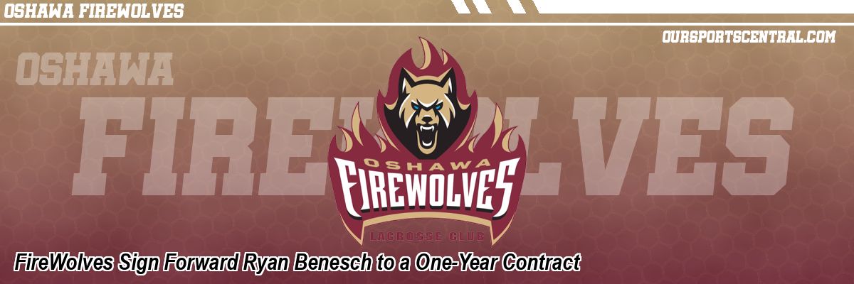 FireWolves Sign Forward Ryan Benesch to a One-Year Contract