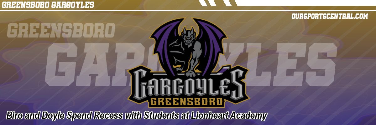 Biro and Doyle Spend Recess with Students at Lionheart Academy