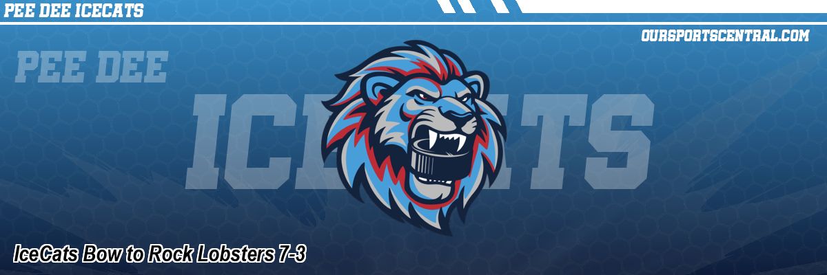 IceCats Bow to Rock Lobsters 7-3