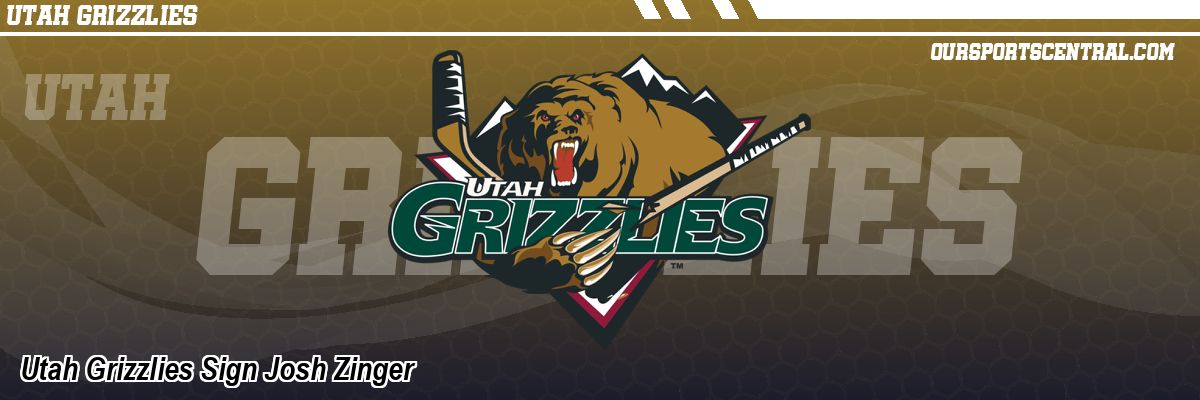 Utah Grizzlies Sign Josh Zinger