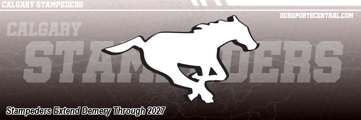 Stampeders Extend Demery Through 2027