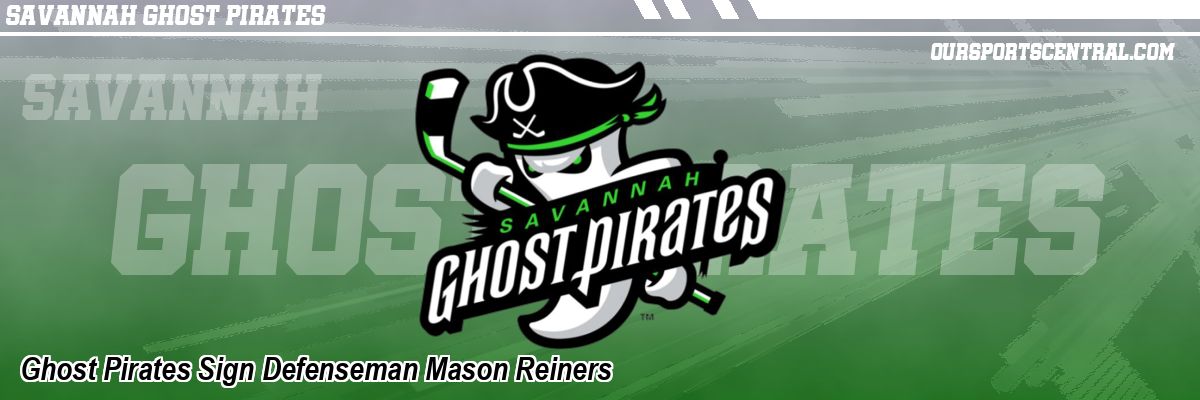 Ghost Pirates Sign Defenseman Mason Reiners