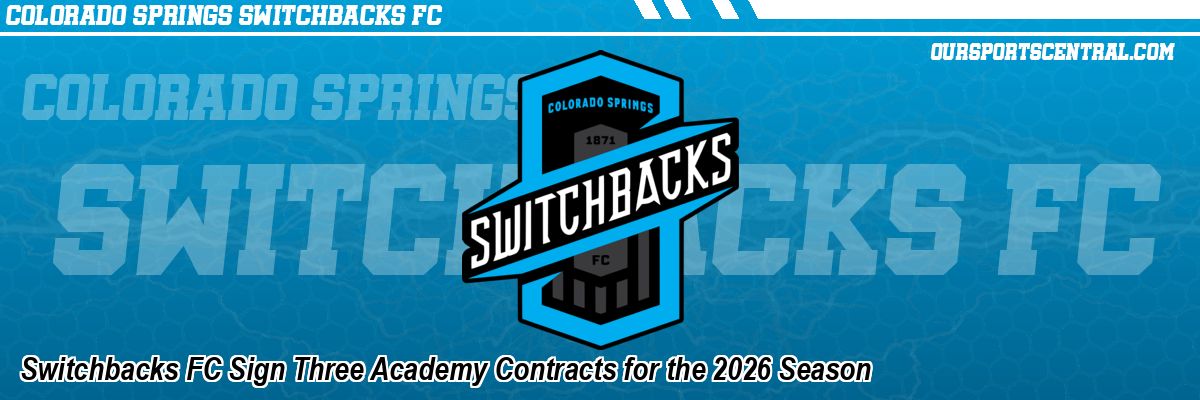 Switchbacks FC Sign Three Academy Contracts for the 2026 Season