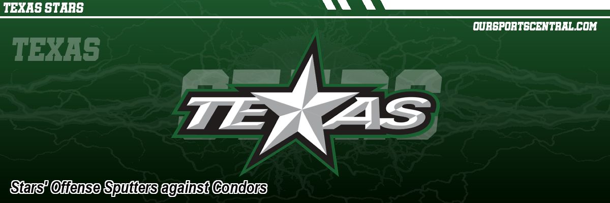 Stars' Offense Sputters against Condors