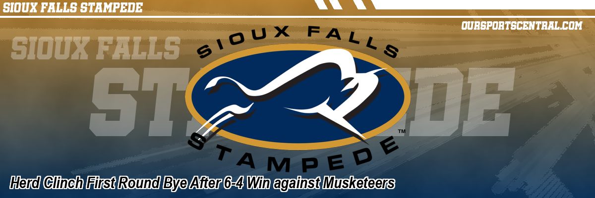 Herd Clinch First Round Bye After 6-4 Win against Musketeers