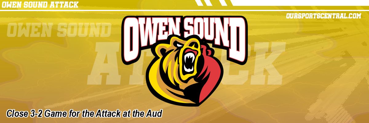 Close 3-2 Game for the Attack at the Aud