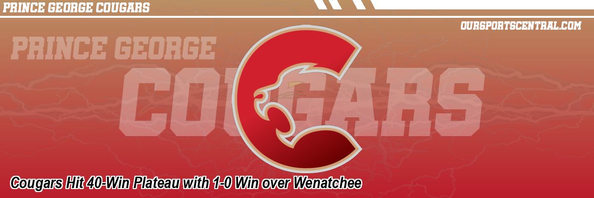 Cougars Hit 40-Win Plateau with 1-0 Win over Wenatchee