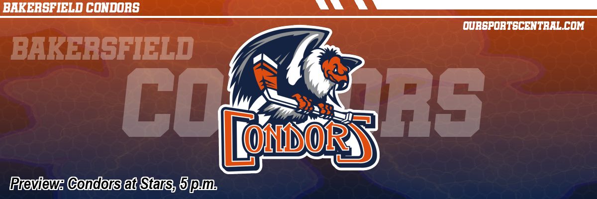 Preview: Condors at Stars, 5 p.m.
