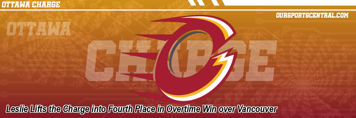 Leslie Lifts the Charge into Fourth Place in Overtime Win over Vancouver