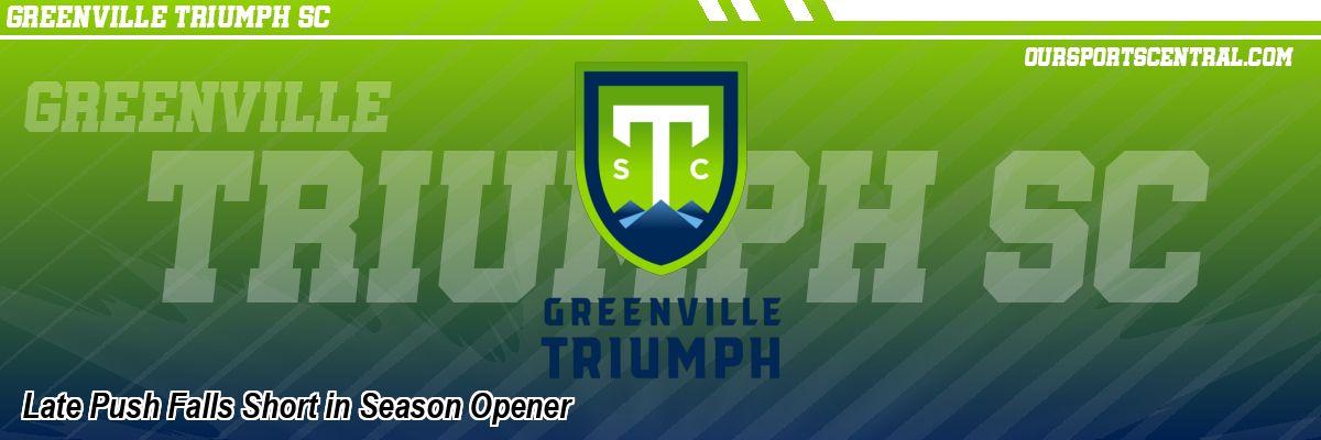 Late Push Falls Short in Season Opener