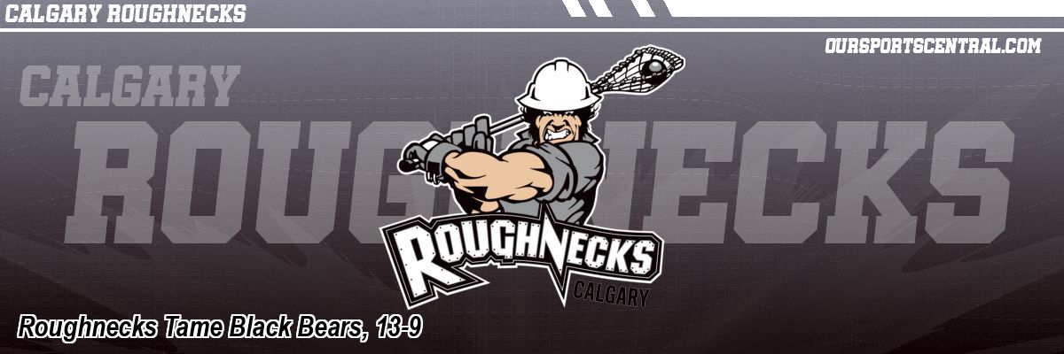 Roughnecks Tame Black Bears, 13-9