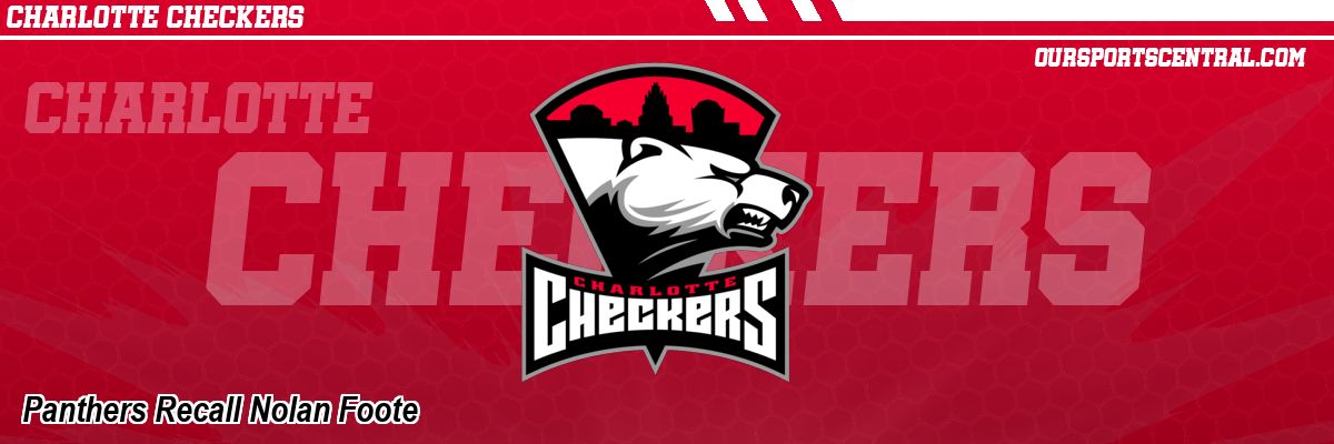Panthers Recall Nolan Foote